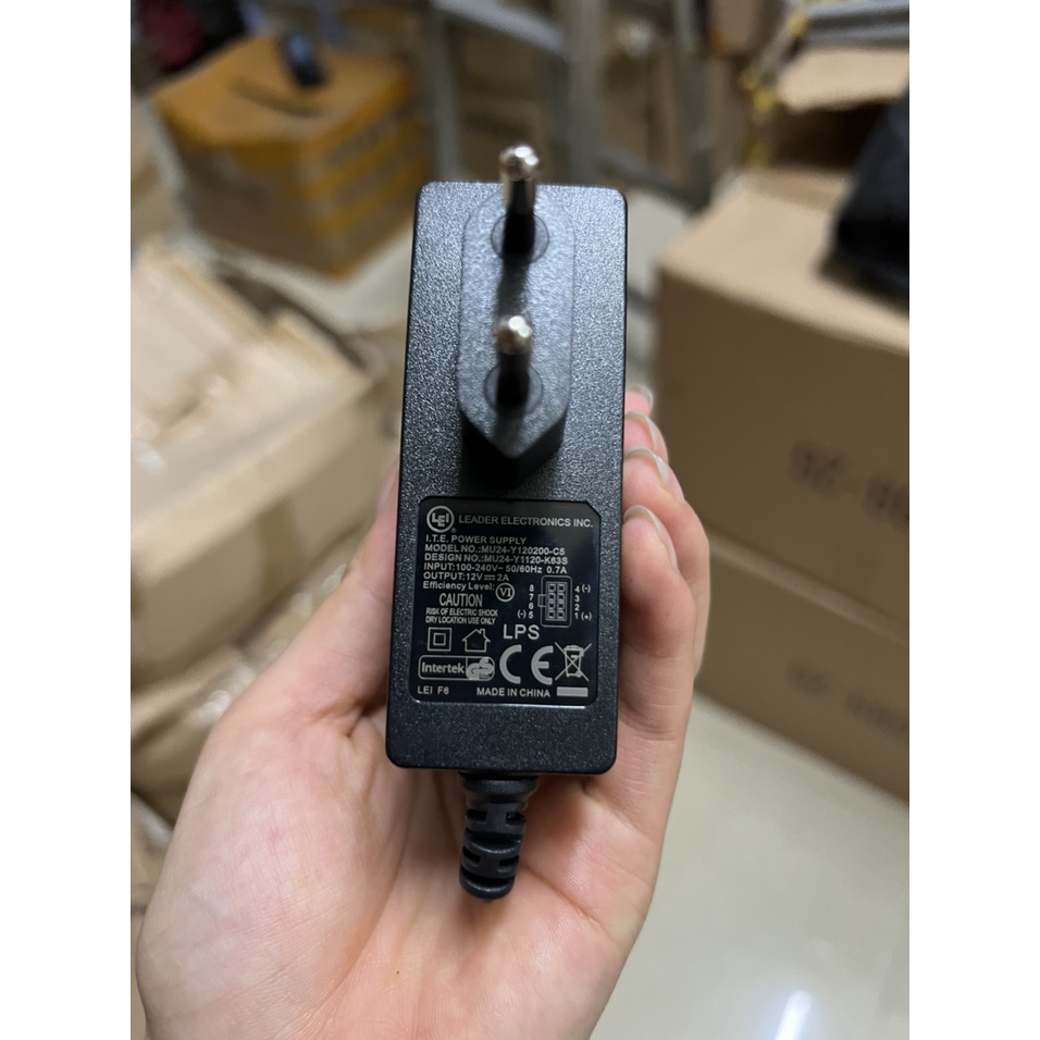 🌟SALE🌟  Adapter HAPAKU nguồn sạc 12v - 2.5A 2A 2,5A 24V 3A chân phổ thông gối túi CHƯỜM / camera chân đầu đực cái HPK01
