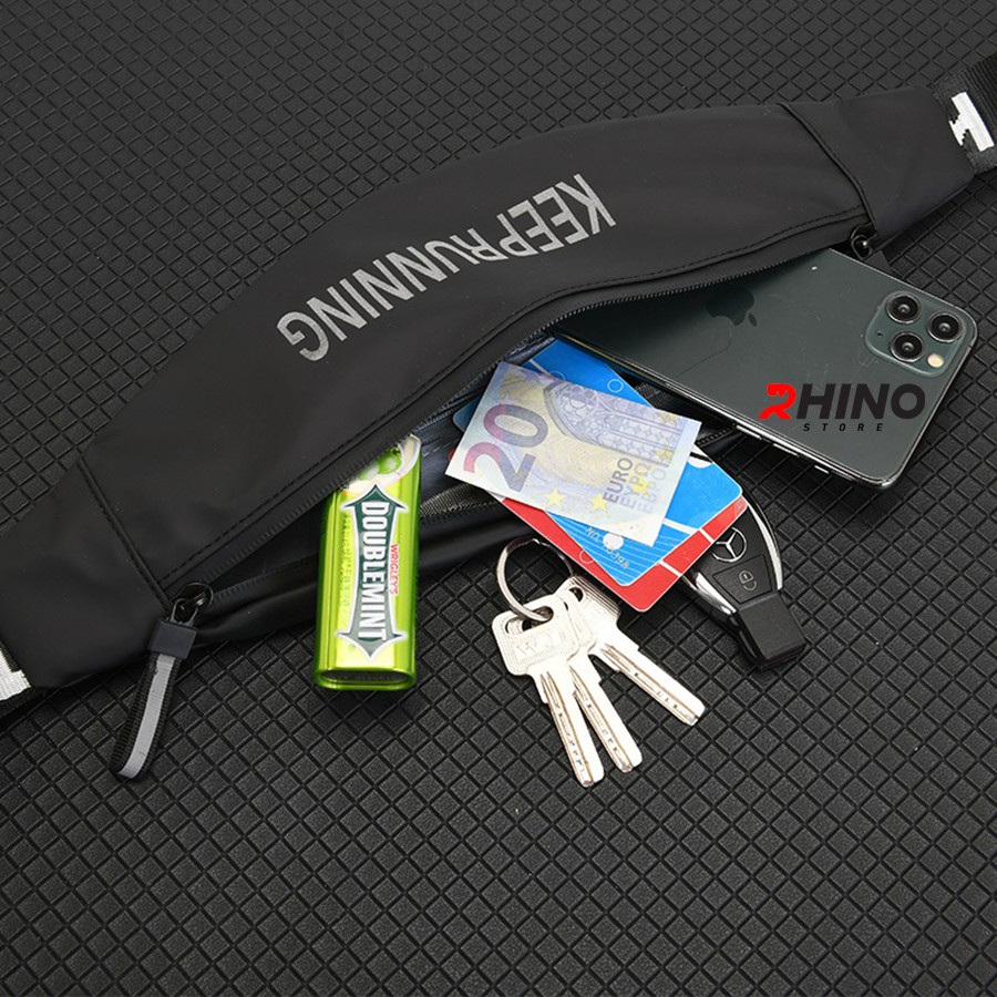 Túi đeo thời trang thể thao, Túi đeo nam nữ eXtreme B401 vải không thấm nước dùng khi chạy bộ, đạp xe, leo núi