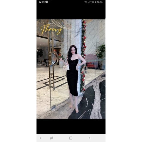 [ HÀNG HOT ] ĐẦM NHUNG ÔM BODY CỰC ĐỈNH, CỰC QUYẾN RŨ, DÀNH CHO CÁC DỊP LỄ/ TẾT, SIÊU TRANG TRỌNG UP shop valentina