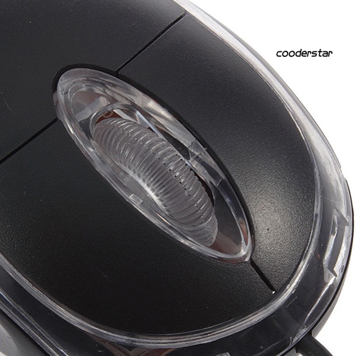 Chuột máy tính có dây đèn LED mini