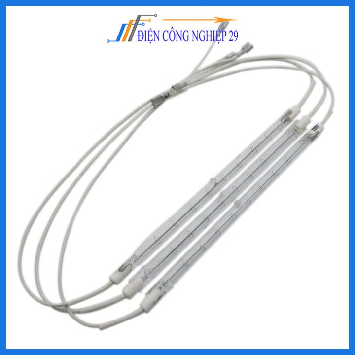 Bóng Quạt Sưởi Halogen Liền Dây 20cm 24cm 25cm 26cm 400W 220V