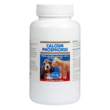 [50v] Canxi Cho Chó Mèo Calcium Phosphorus PetAg