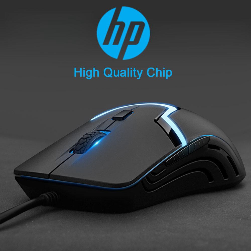 Chuột quang chơi game cho máy tính có đèn LED 7 màu HP M100 1600DPI