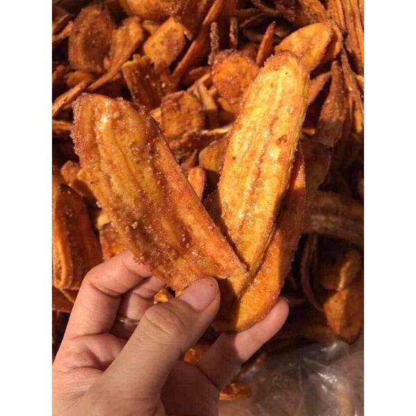 Chuối  Sấy Mè Gừng Giòn Tan