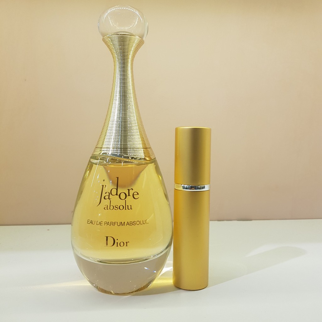 Nước hoa nữ được yêu thích Dior J'adore -EDP-Absolu-Infinissime-. Chai tester 10 20 ml.