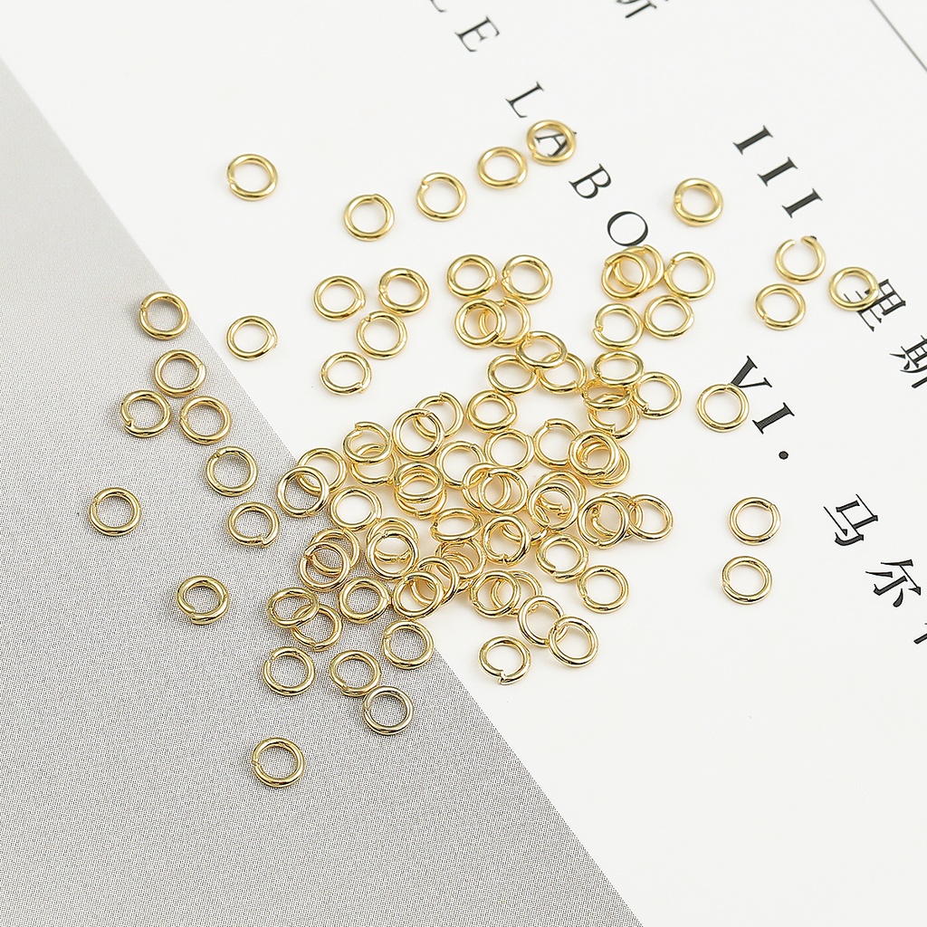 Set 1000 vòng nối mạ vàng 18k tiện dụng