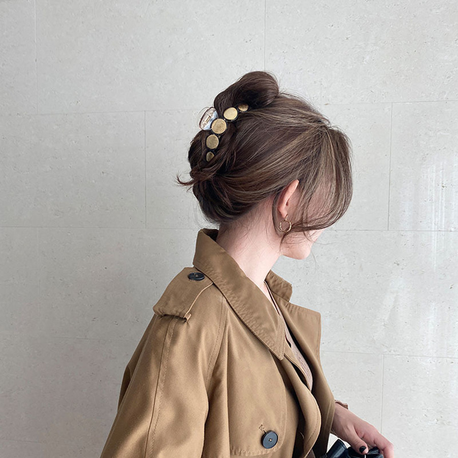 Kẹp Tóc Kim Loại Phong Cách Hàn Quốc Dành Cho Nữ