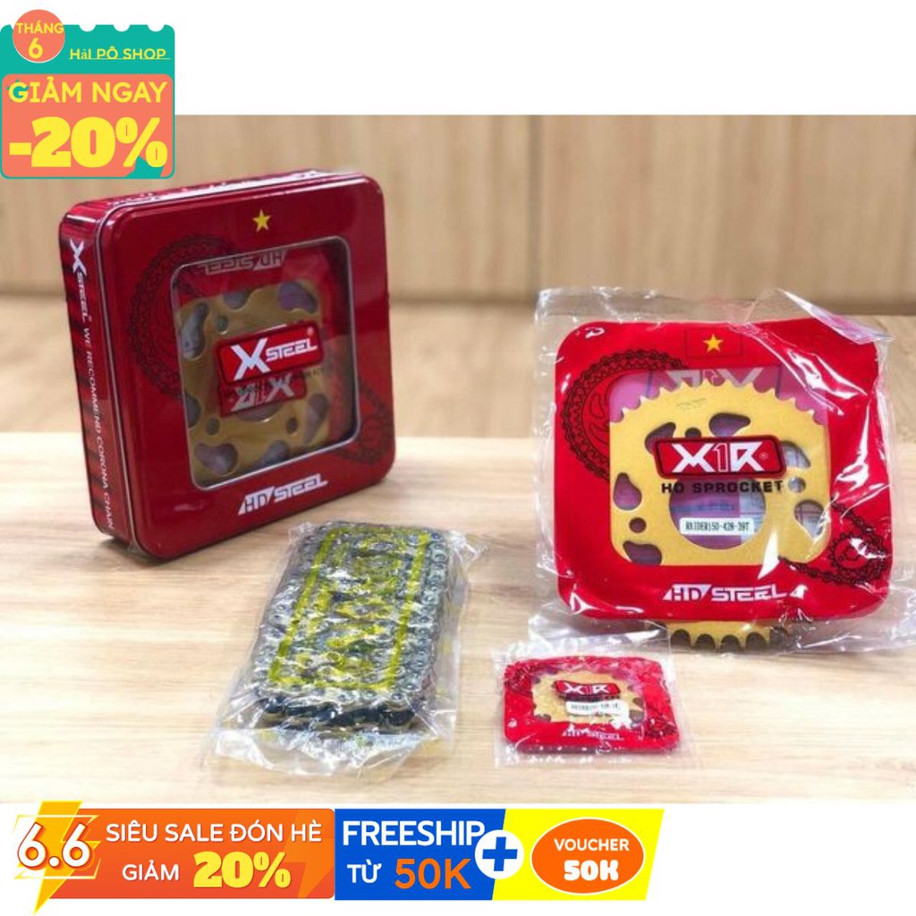 ĐỒ CHƠI XE MÁY - NHÔNG SÊN DĨA X1R CHÍNH HÃNG CHO CÁC DÒNG XE- wave dream , si , ex, winert, satria