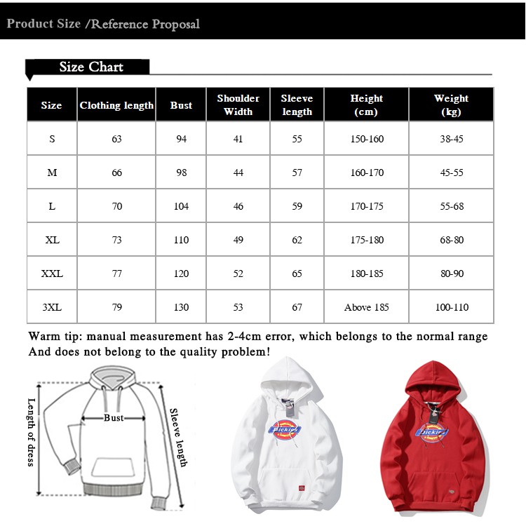 Áo Hoodie Cotton In Họa Tiết Dickies Thời Trang Thu Đông 2020 Cho Nam Và Nữ | BigBuy360 - bigbuy360.vn