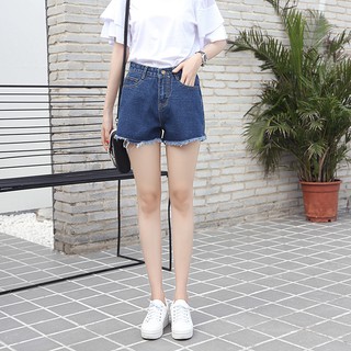 Quần SHORT JEAN NỮ lưng cao co giãn (40-65KG)