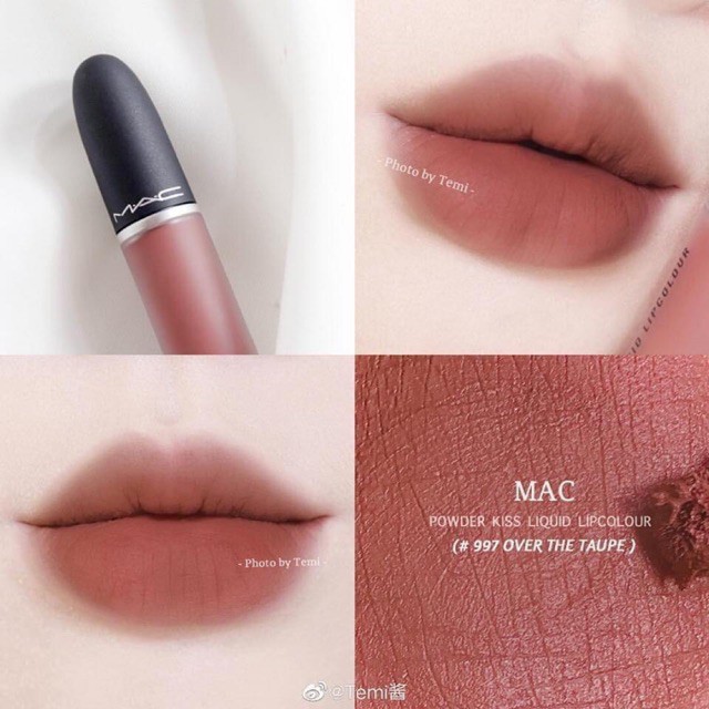 MAC - Son Mac Powder Kiss Liquid Lipcolour [ Mẫu Kem Mới]