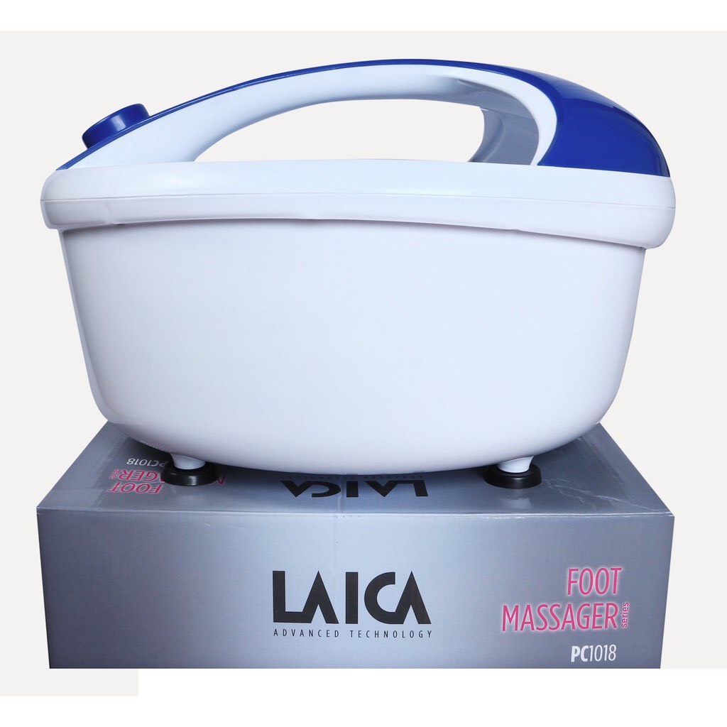 [CHÍNH HÃNG BH 1 NĂM] Bồn Ngâm Chân Massage Hồng Ngoại LAICA PC1018 Italy