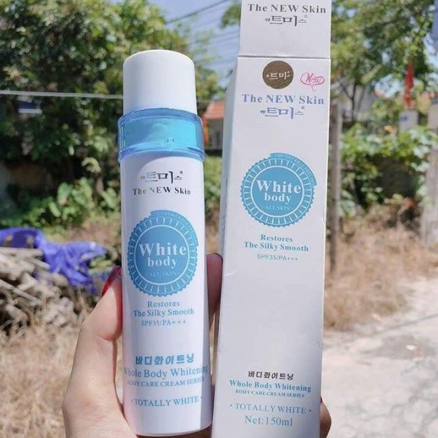 Kem siêu trắng white body