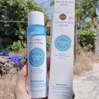 Kem siêu trắng white body