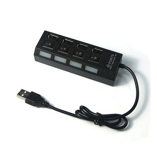 Hub chia cổng USB thành 4 cổng (Đen)