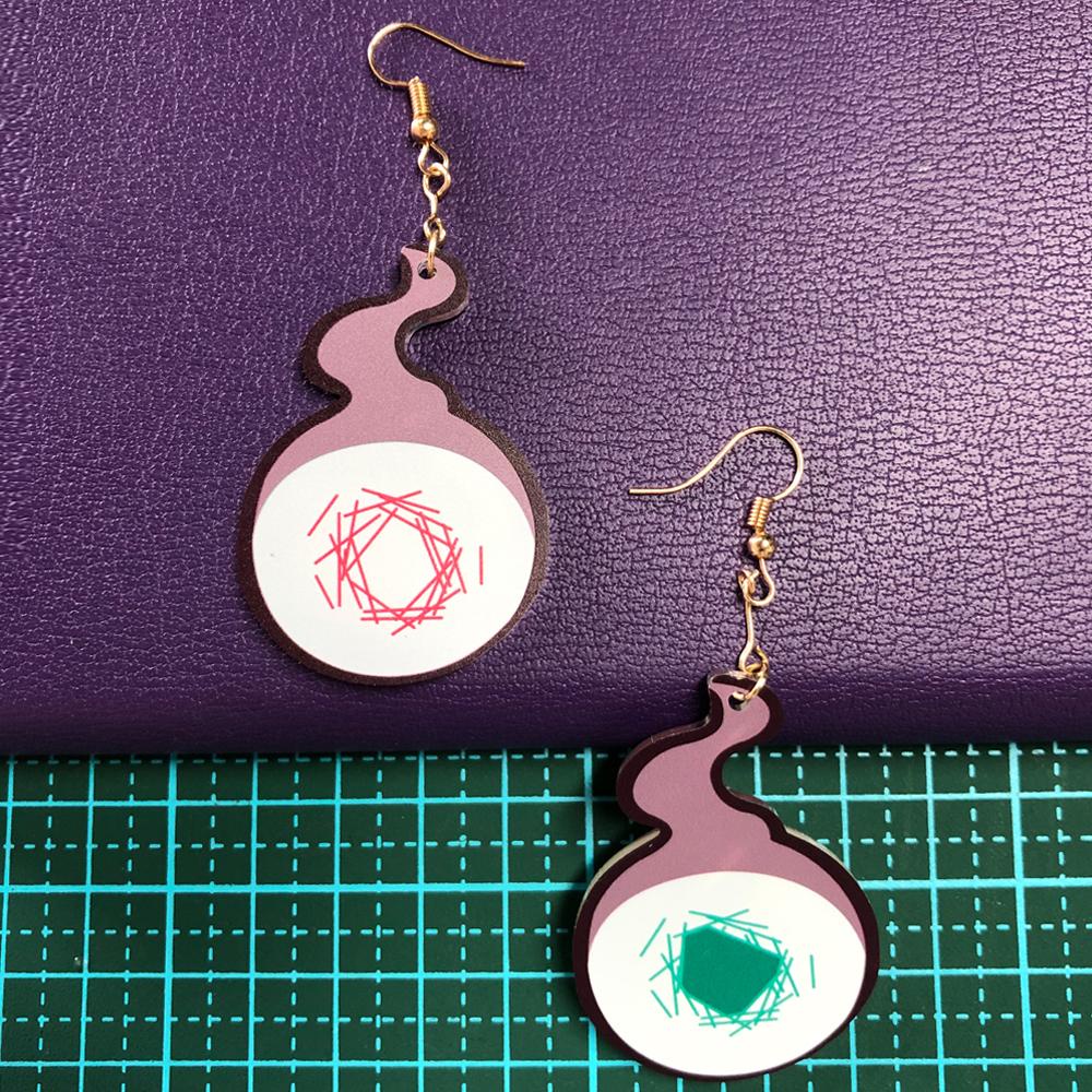 Khuyên Tai Hóa Trang Nhân Vật Hoạt Hình Anime Thời Trang