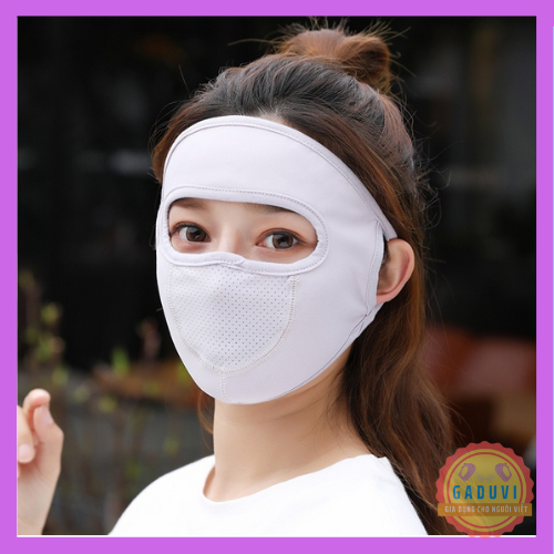 Khẩu Trang Ninja Chống Nắng Toàn Mặt Che Kín Mặt Chống Tia UV Có Lưới Thở Và Kính Chắn Bụi GADUVI G3 | BigBuy360 - bigbuy360.vn