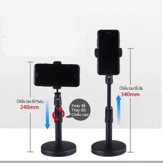 Giá Đỡ Điện Thoại livestream xem video Ổn Định Xoay 360 Độ dùng để Quay Phim Ghi Hình Đa Dụng IKA.HOME