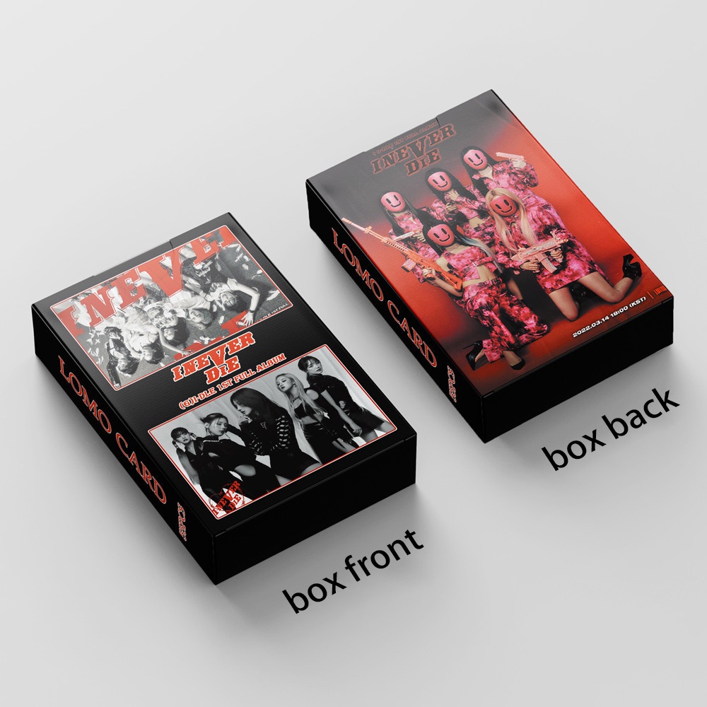 Set 54 Tấm Thẻ Ảnh Lomo Sưu Tầm Các Thành Viên Nhóm Nhạc Kpop