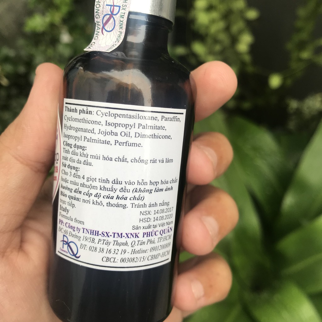 Tinh dầu khử mùi chống rát da đầu Algo 50ml