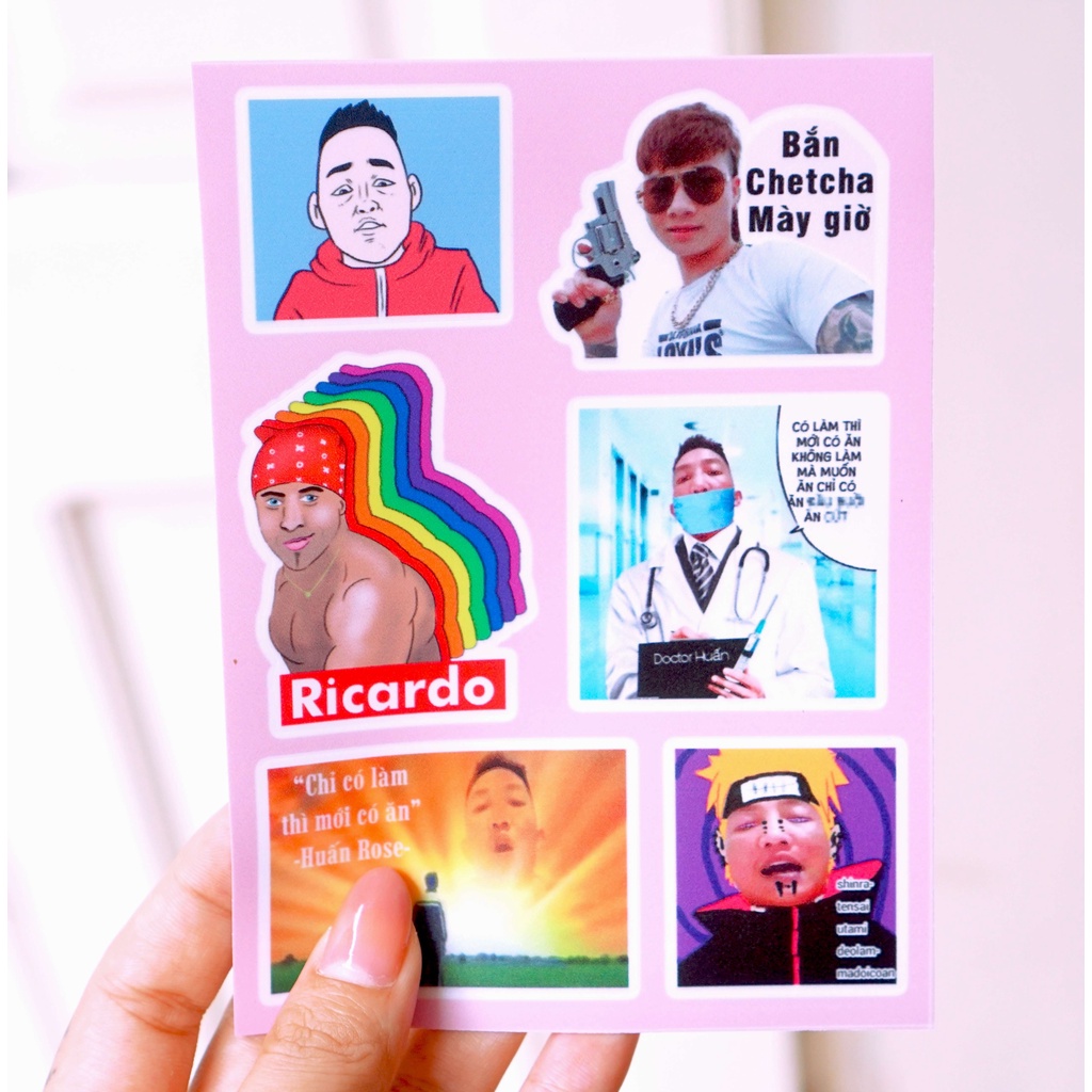 Sticker Khá Bảnh Dán Nón Bảo Hiểm Chống Nước Cắt Sẵn Tại Azsticker