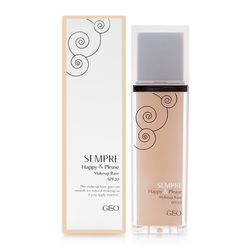 Kem lót trang điểm  Sempre Happy &amp; Please Makeup Base SPF20,#2(màu trắng sáng)35ml