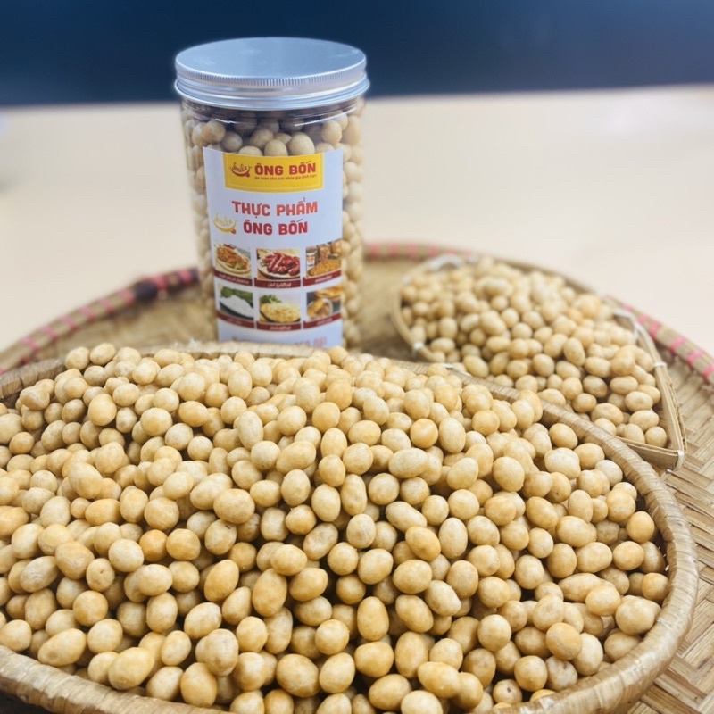 Đậu Phộng Da Cá Nước Cốt Dừa - Hũ 600g Như Hình