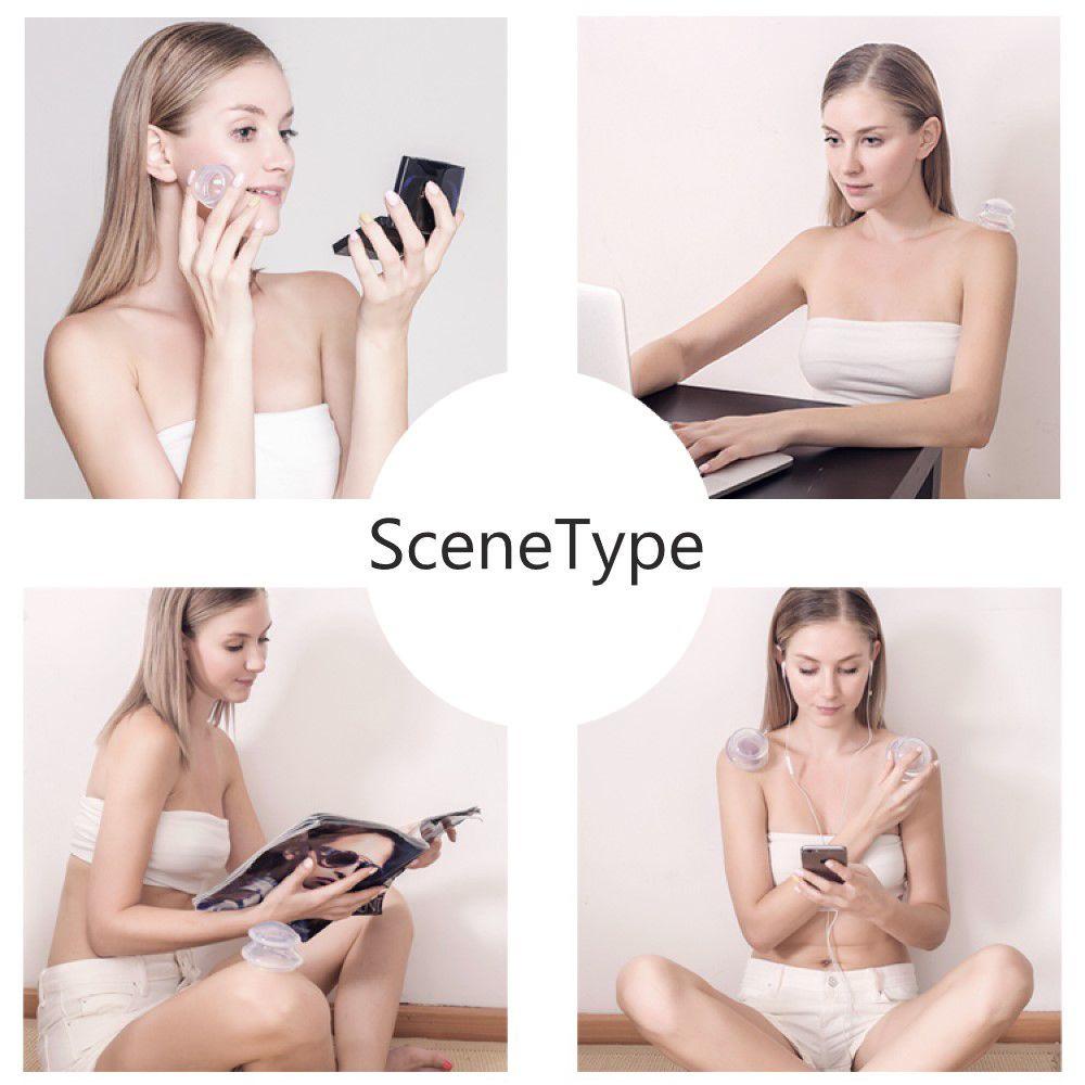 Cốc Giác Hơi Chân Không Massage Cơ Thể Giảm Đau Bằng Silicone