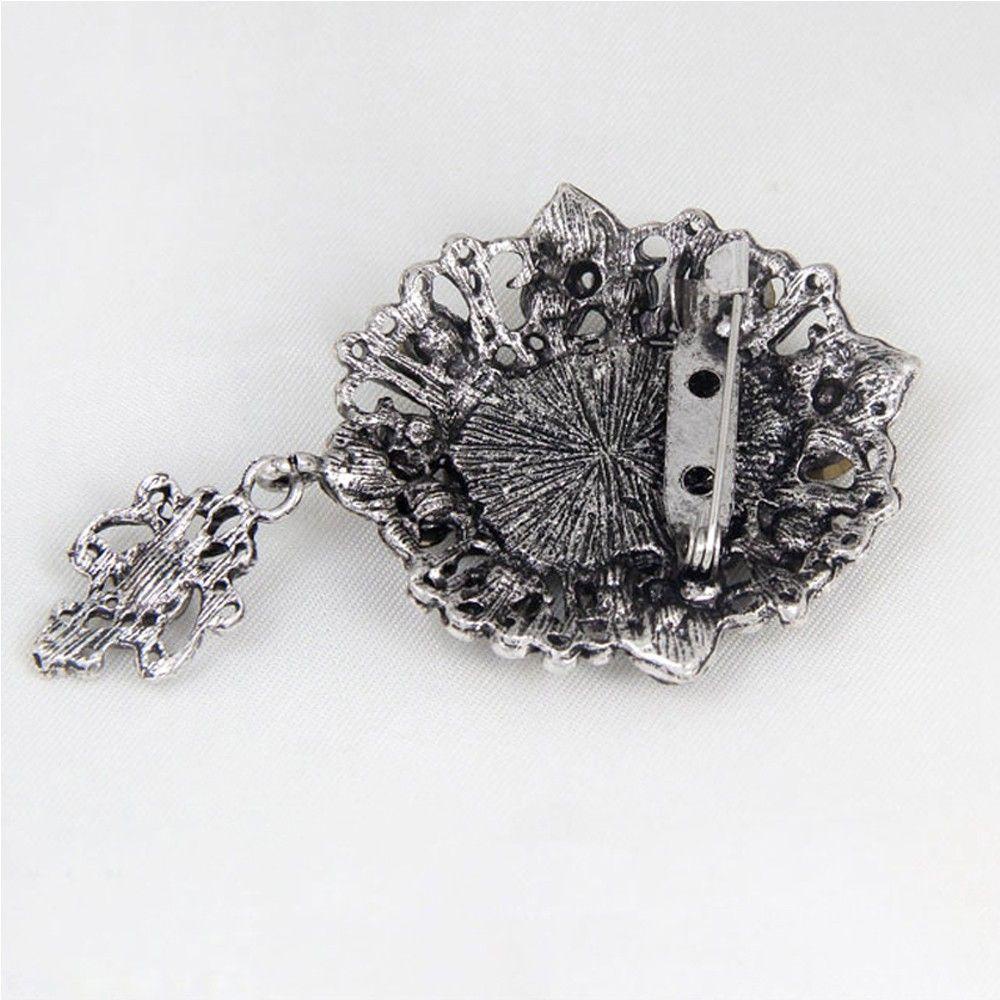 Ghim Cài Áo QQMALL Cameo|Trang Sức Cổ Điển Quà Tặng Victorian