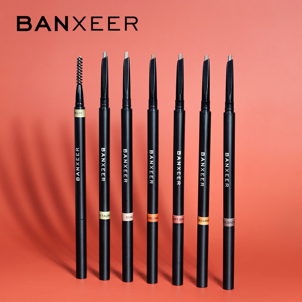 Bút Chì Kẻ Lông Mày BANXEER 6 Màu Tích Hợp Đầu Cọ 2 Trong 1 14g | BigBuy360 - bigbuy360.vn