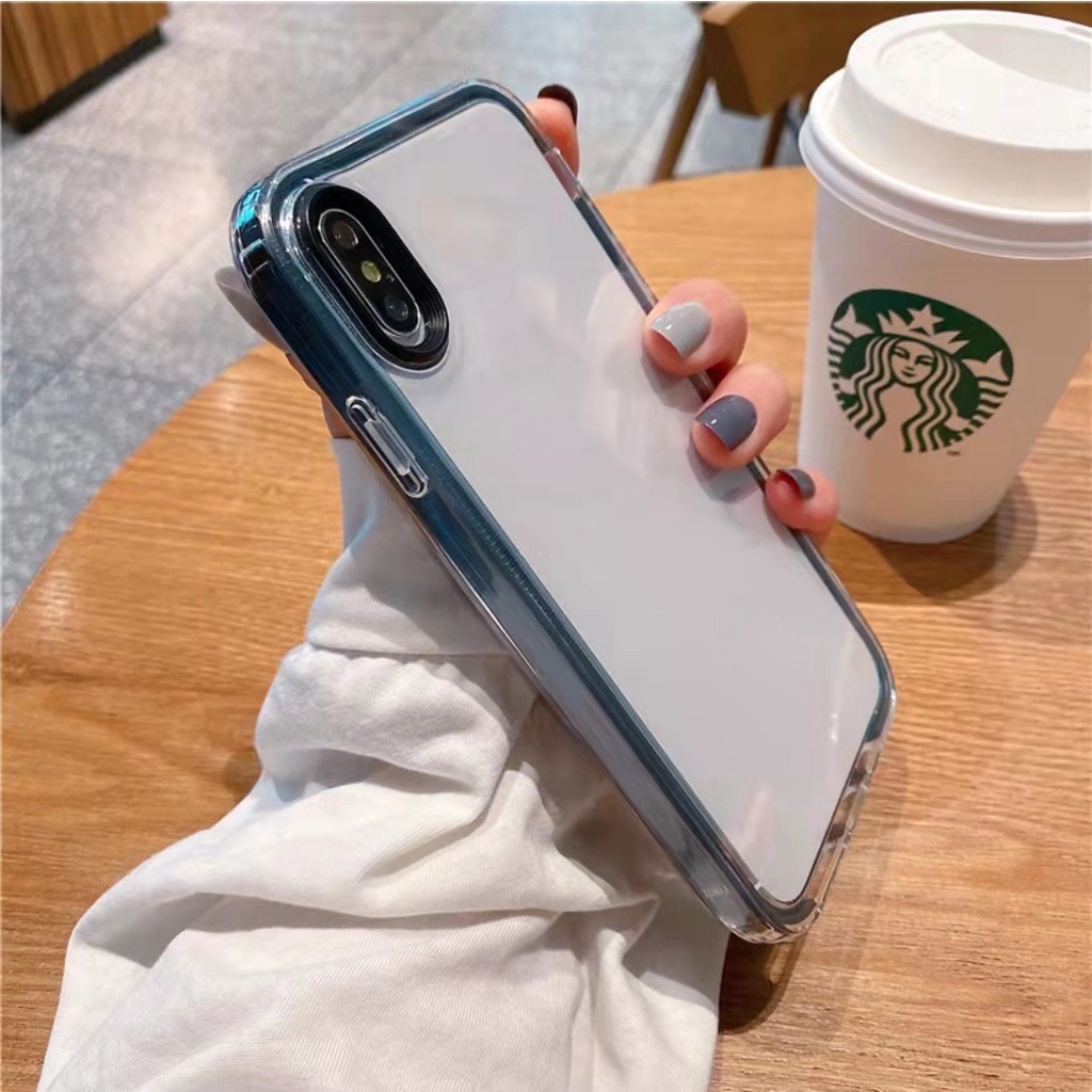 Ốp Điện Thoại TPU Silicon Mềm Màu Trong Suốt Bảo Vệ Toàn Diện 3 Trong 1 Cho IPhone XS MAX XR X 6 6s 7 8 Plus SE 2022