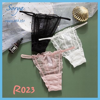 [Sorya] - Quần lót ren lọt khe quần chip nữ sexy R023