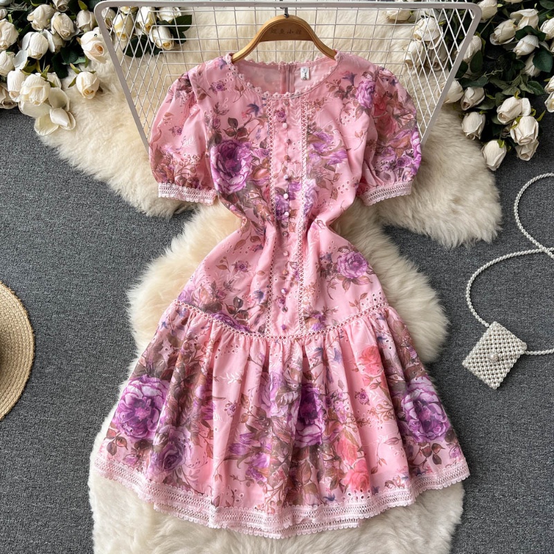 Đầm Dự Tiệc Dáng Dài Vừa Thêu Hoa Thời Trang Mùa Hè Cho Nữ