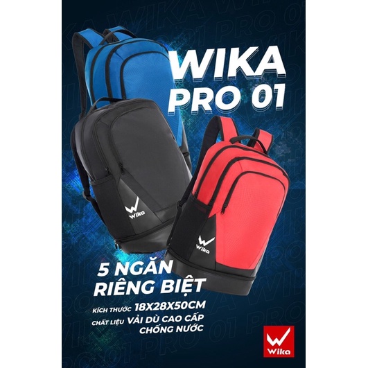 BALO THỂ THAO WIKA PRO 01 HÀNG CHÍNH HÃNG