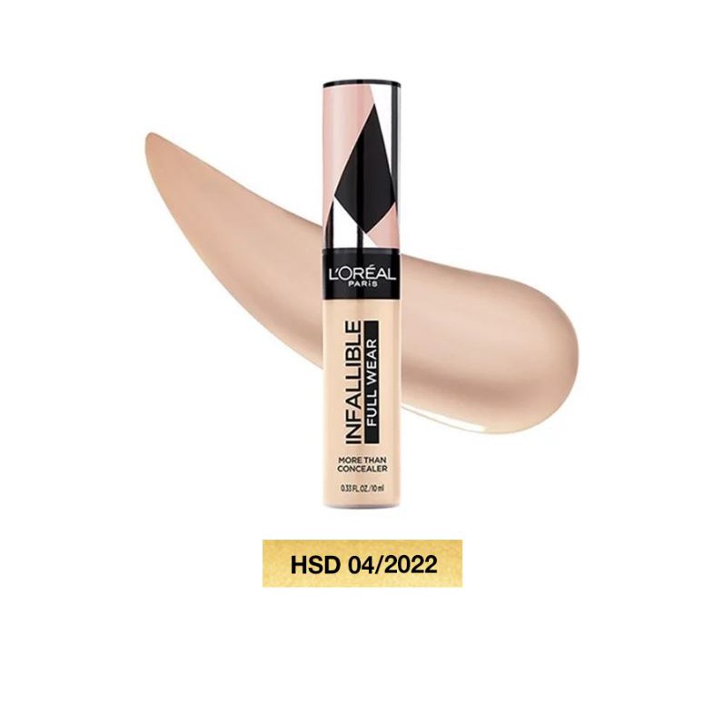 Kem Che Khuyết Điểm L'Oreal Infallible Full Wear More Than Concealer Màu Sáng Hồng 305 Ivory 10Ml 10Ml