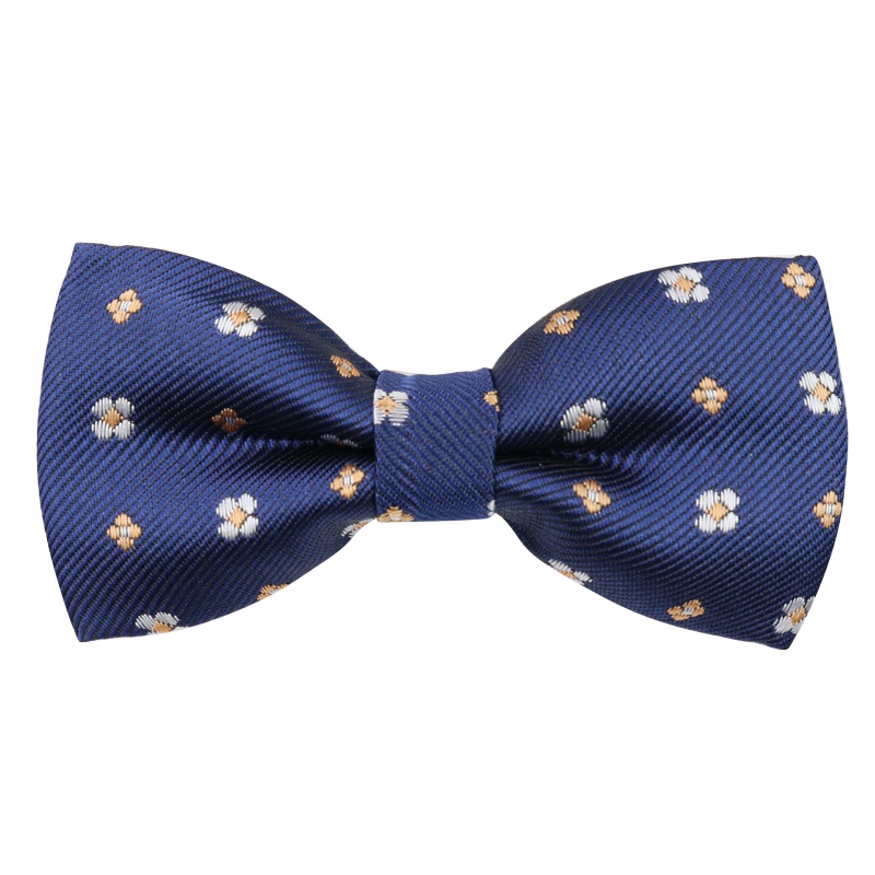 Nơ Đeo Cổ Màu Xanh Navy Phong Cách Hàn Quốc Dành Cho Bé Trai Tiểu Học