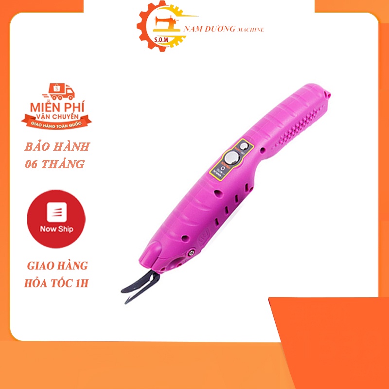 Máy cắt vải mini tiện lợi sử dụng pin &gt; cắt vải thun&gt; Pin bền sự dụng 180h liên tục