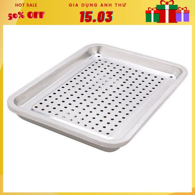 Khay úp ly ráo nước inox - Khay Đựng ly/ cốc uống nước siệu tiện dụng