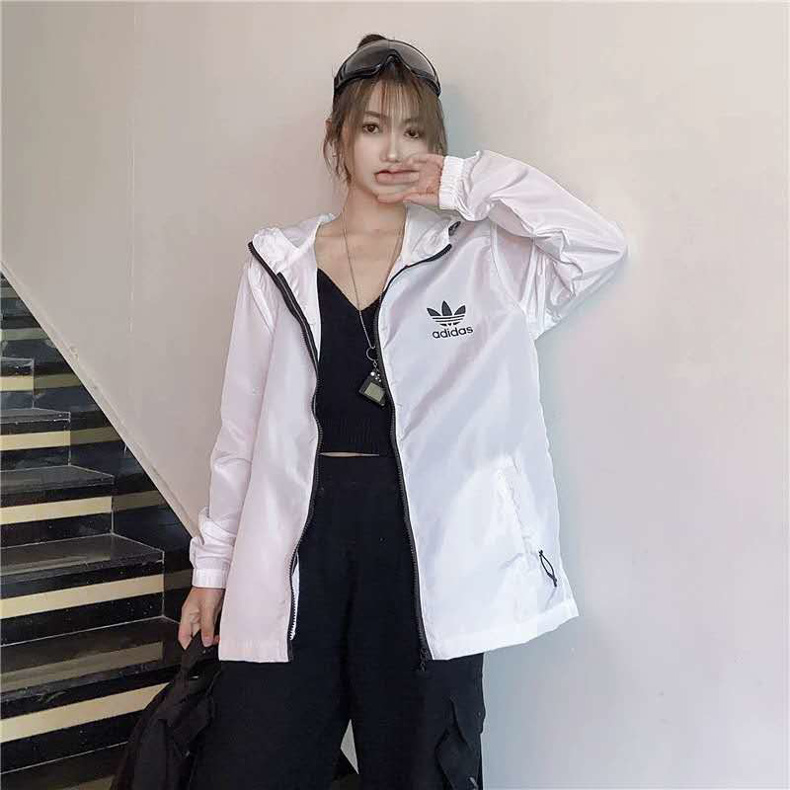 ADIDAS Áo Khoác Chống Nắng Thoáng Khí Có Mũ Trùm Tiện Lợi Dành Cho Nam Và Nữ | BigBuy360 - bigbuy360.vn