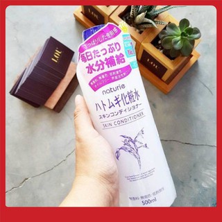 [500ML] Nước hoa hồng ý dĩ Naturie Hatomugi Nhật 500ml