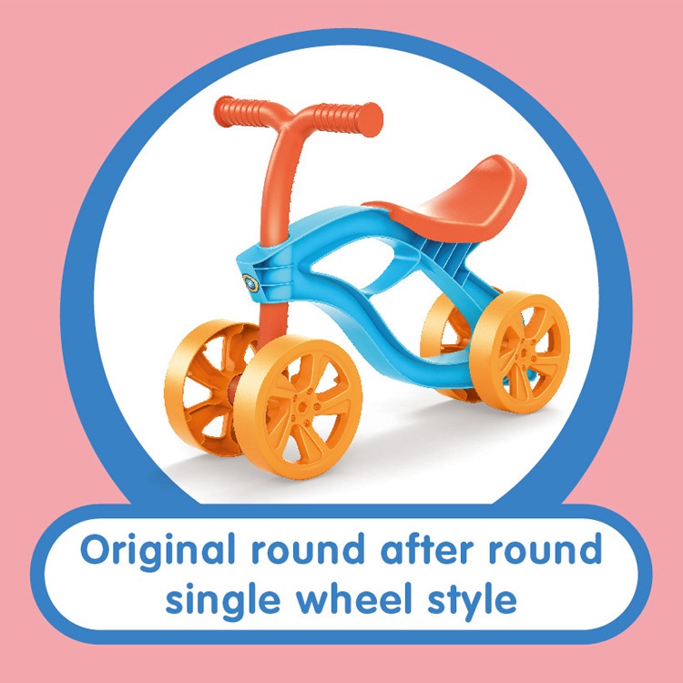 Xe thăng bằng cho bé 1 -3tuổi không có bàn đạp xe thăng bằng 4 bánh an toàn