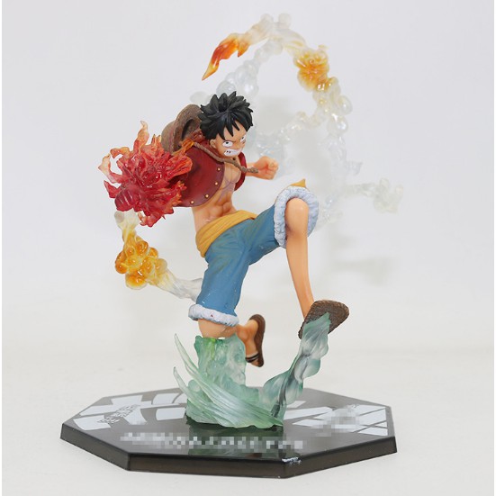 Mô hình Luffy One Piece Gear 2 haki cao 18cm cực chất