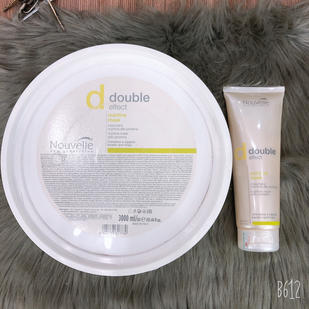 Dầu hấp ủ keratin thảo dược phục hồi tóc hư tổn NOUVELLE