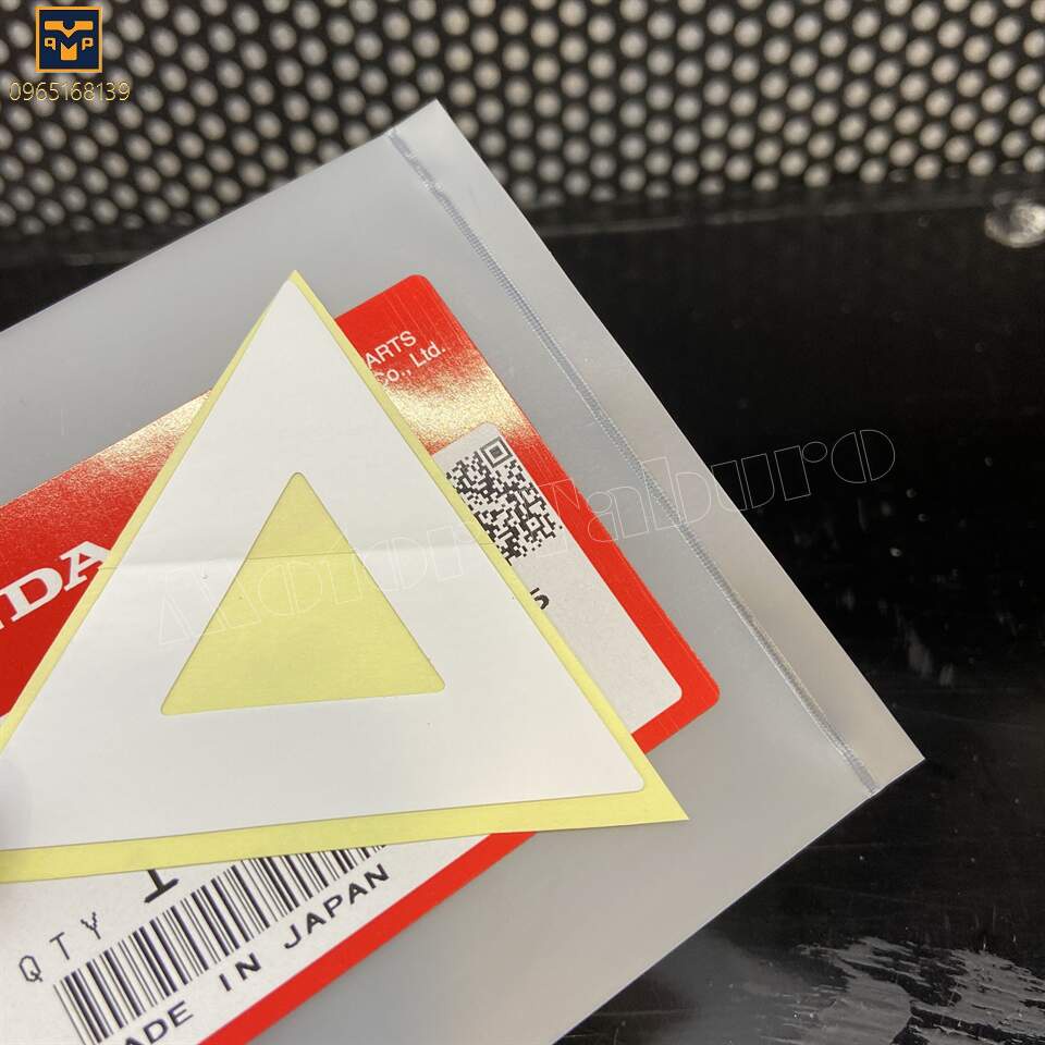 Tem tam giác dè sau