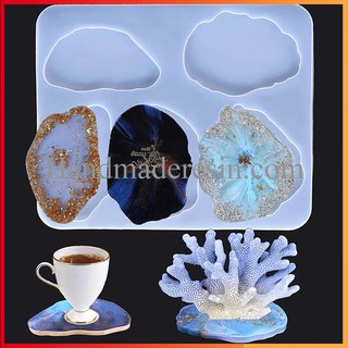 Bảng khuôn silicon hình đám mây làm khay trang trí Resin