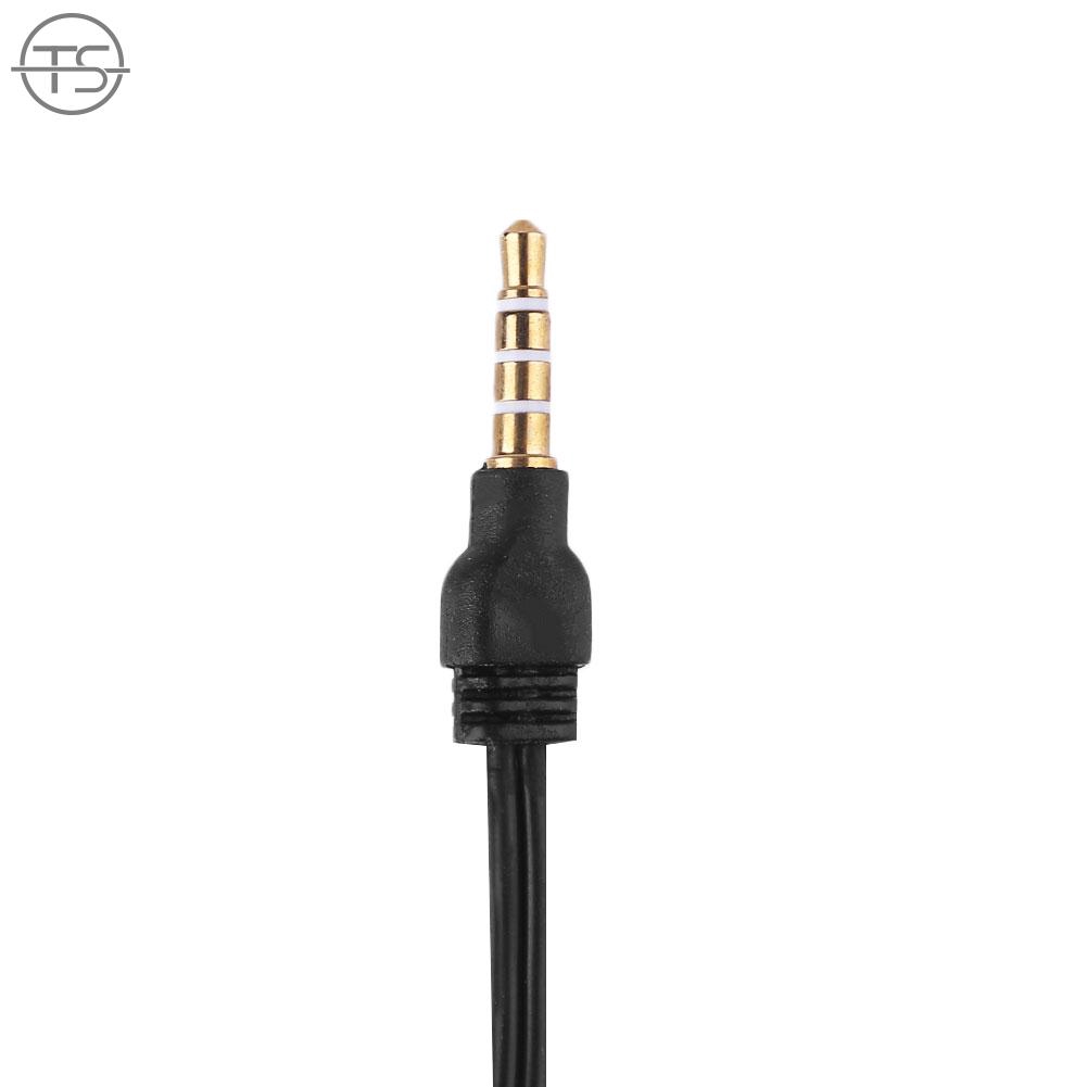 SONG Cable 3.5mm Male Dual Female Y Splitter Mic Universal