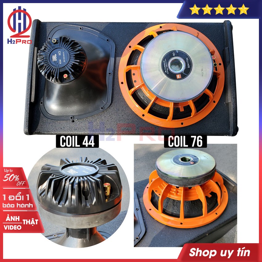 Đôi Loa Karaoke Gia Đình, Loa Karaoke Kp6012 Cao Cấp (2 Loa) 700W-Bass 30-Từ 190 Coil 76(Tặng 2 Jack Neutrik)-H2Pro Tech