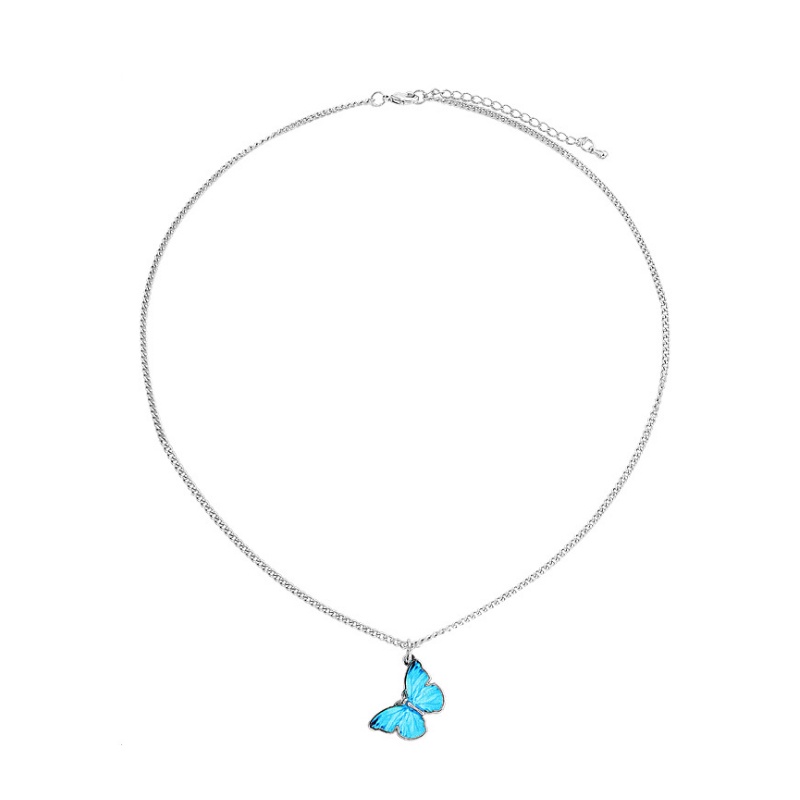 Vòng đeo tay/ dây chuyền mặt bướm phong cách Hàn Quốc thời trang dành cho nữ