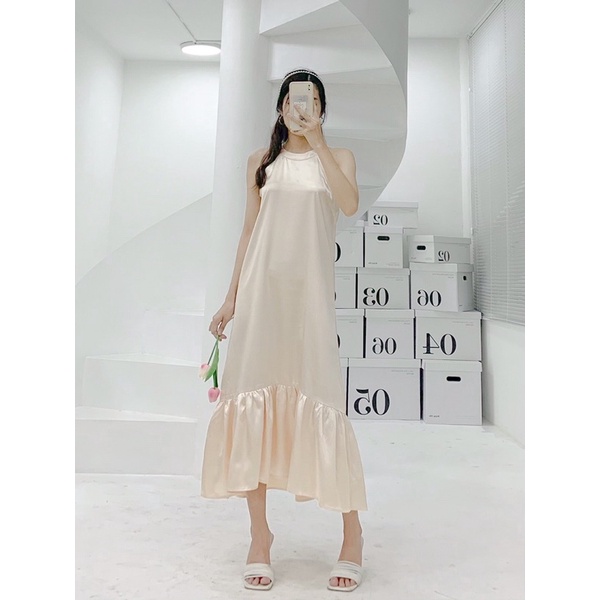 SISTERSISTER - Đầm cổ yếm HALTER