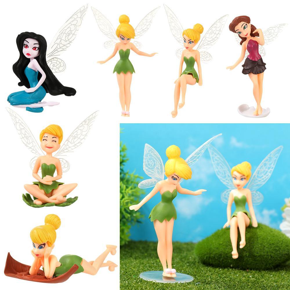 LAKAMIER Set 6 Đồ trang trí Búp Bê Thiên Thần Dễ Thương